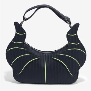 Loungefly Disney Sleeping Beauty Maleficent Horns Shoulder Bag.NWT